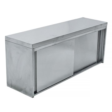 Полка навесная 1200х350х500 закрытая, купе двери